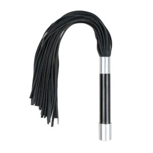Easytoys Fetish - Lange flogger met metalen handvat