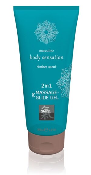 Massage- & Glide Gel 2 in 1 - Amber