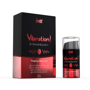 INTT - Vibration! Strawberry Tintelende Gel