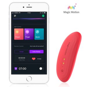Magic Motion - App Gestuurde Nyx Smart Panty Vibrator - Rood