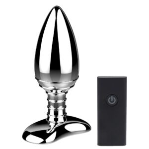 Nexus - Cestos Vibrerende Aluminium Buttplug Met Afstandsbediening