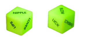 Love Dice Glow in the Dark Set - Engelse versie