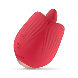 Teazers Roos Vibrator - Likken en Vibreren