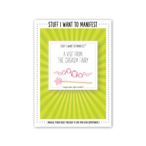 Warm Human - Manifest Greeting Card - Orgasm