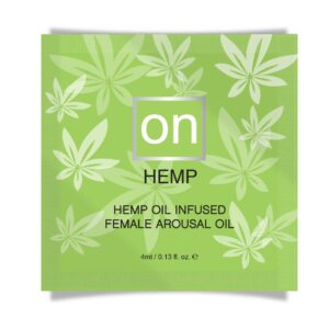Sensuva - ON Arousal Oil Hemp Single Use Ampoule 4 ml