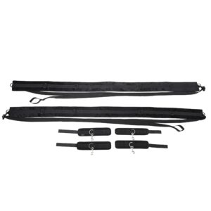 SPORTSHEETS – No Matter Where Bondage Restraint System – Zwart