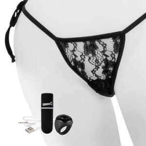 The Screaming O - Charged Remote Control Panty Vibe Zwart