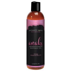 Intimate Earth - Massage Olie Awake 240 ml
