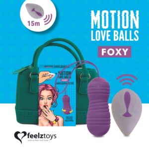 FeelzToys – Foxy Motion Love Balls – Remote Controlled