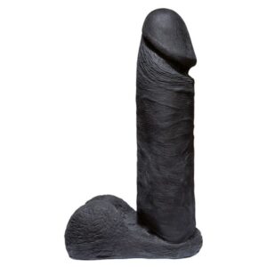 Doc Johnson - VacULock CodeBlack Ultraskyn Dildo - Zwart
