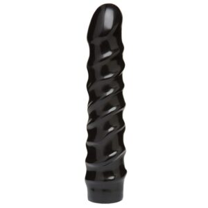 Doc Johnson - VacULock CodeBlack Raging HardOns Dildo 20,3 cm - Zwart