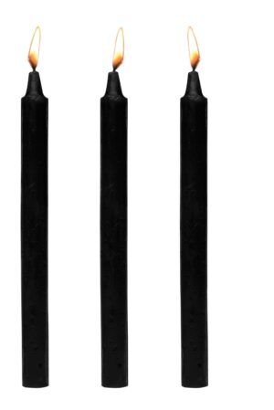 XR Brands - Dark Drippers Fetish Drip Kaarsen - Zwart