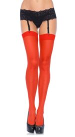 Leg Avenue - Sheer Stockings - Rood