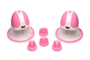 SIZE MATTERS - Roterende Tepelzuigers - 4 Opzetstukken