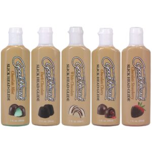 Doc Johnson - GoodHead Slick Head Glide Chocolade - 5-Pack 30 ml