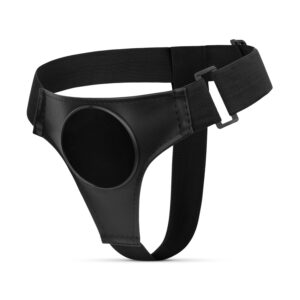 Easytoys Fetish - Harness Met Zuignap - Zwart