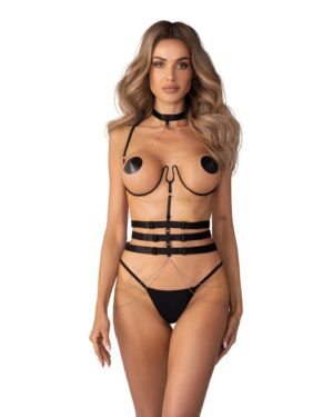 Obsessive – Premisis Harness – Zwart
