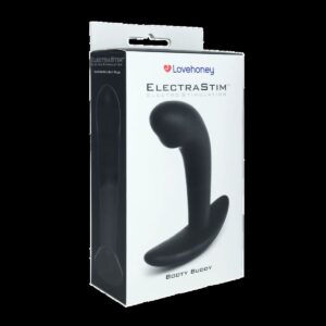 Lovehoney X ElectraStim – Booty Buddy Butt Plug – Zwart