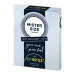 Mister Size – Test Box Condoom Set – 3 Maten XS/S/M
