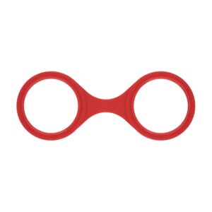 EasyToys - Flexibele siliconen handboeien - Rood