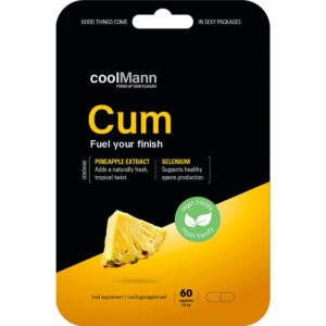 CoolMann - Cum Voedingssupplement - Ananas 60 pcs