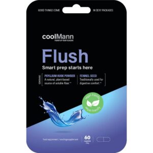 CoolMann - Flush Voedingssupplement - Vezelcomplex 60 pcs