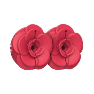 Teazers - Vibrating Nipple Clamps - Rood