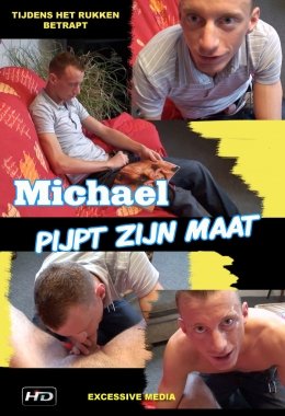 Michael blaast zijn vriend