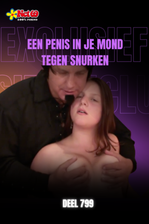 Een penis in je mond tegen snurken