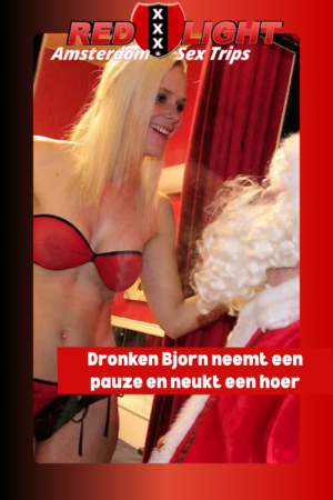 Dronken Bjorn neemt een pauze en neukt een hoer