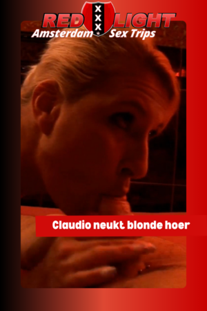 Claudio neukt blonde hoer