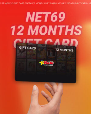 Net69 Gift Card 12 Maanden Toegang